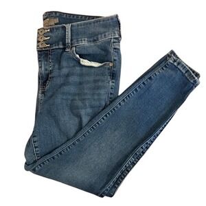 Torrid‎ Jeggings Super Soft Blue Denim Stretch High Rise Women 14S